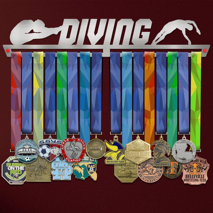 Diving Medal Hanger Display Victory Medal Hangers®